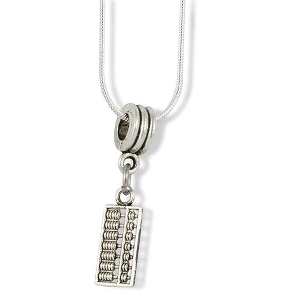 Abacus Accounting Accountant Math Counting Necklace - Picture 1 of 4